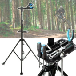 Cavalletto Di Manutenzione Bici Orientabile A 360° Max 30kg Supporto Di Riparazione Bicicletta -Offerta economica Michelin 5640550 4