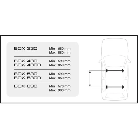 Box 430, Box Tetto In Abs, 430 Litri - Nero Goffrato N60016 4 Box 430, Box Tetto In Abs, 430 Litri - Nero Goffrato N60016 - immagine 2