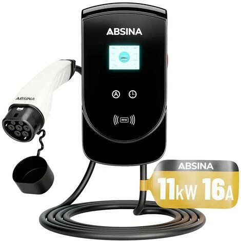 Absina Wallbox Tipo 2 Modo 3 16 A 11 KW RFID 3 Absina Wallbox Tipo 2 Modo 3 16 A 11 KW RFID