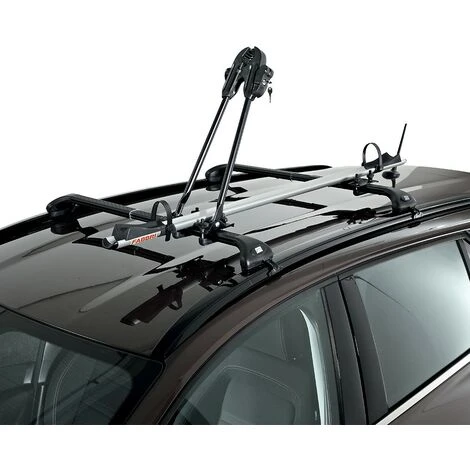 Portabici Universale Da Tetto Auto Con Antifurto Bici 3000 Alu New 7 Portabici Universale Da Tetto Auto Con Antifurto Bici 3000 Alu New - immagine 5