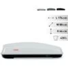 Box Universale Rigido Barre Portatutto Tetto Auto Nova 430 Colore: Bianco