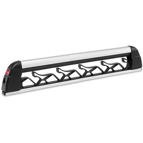 Barre Portasci Snowboard Tetto Auto Aluski & Board Universale 4 4 Barre Portasci Snowboard Tetto Auto Aluski & Board Universale 4 - immagine 2