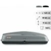 Box Universale Rigido Barre Portatutto Tetto Auto Nova 340 Colore: Grigio -Offerta economica Michelin 61287162 1