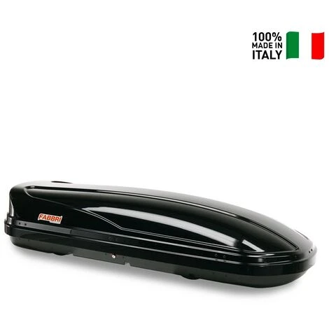 Box Da Tetto Design Universale Barre Auto Portatutto Supernova 450 Colore: Nero 5 Box Da Tetto Design Universale Barre Auto Portatutto Supernova 450 Colore: Nero - immagine 3