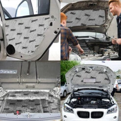 Hengda 50x400cm Tappetino Isolante Auto Isolamento Del Veicolo 2qm Tappetino Anti-drone Bagagliaio Professionale -Offerta economica Michelin 63857924 5