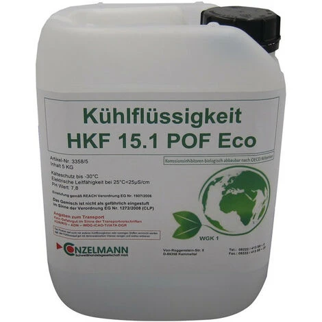 No Name Refrigerante HKF 15.1 POF ECO Tanica Da 10 Kg Protezione Antigelo Fino A -15 Gradi. 3 No Name Refrigerante HKF 15.1 POF ECO Tanica Da 10 Kg Protezione Antigelo Fino A -15 Gradi.
