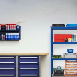 2x Scaffali In Metallo, 280 Kg Capacità Di Carico, 157 X 80 X 41 Cm, Scaffalatura Ad Alta Portata Con 4 Ripiani, Blu 11 2x Scaffali In Metallo, 280 Kg Capacità Di Carico, 157 X 80 X 41 Cm, Scaffalatura Ad Alta Portata Con 4 Ripiani, Blu -Offerta economica Michelin 67267831 5