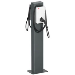 Piedistallo Bifacciale Per Alloggiare Due Terra AC Wallbox ABB