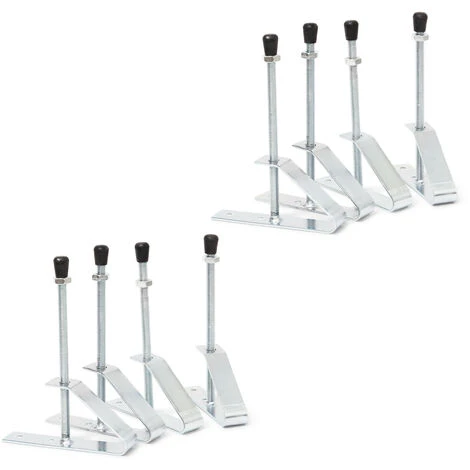 8x Porta Pneumatici E Gomme Auto, Da Parete, Supporti Cerchioni Larghi 185, Ruote Complete, Argentato 3 8x Porta Pneumatici E Gomme Auto, Da Parete, Supporti Cerchioni Larghi 185, Ruote Complete, Argentato