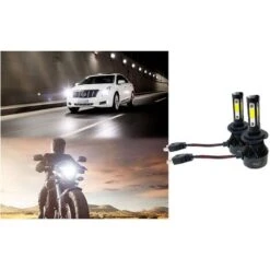 Lampadine Led Auto H7 60w Luce Fredda Coppia Lampade Ricambio X7 ET-05527 -Offerta economica Michelin 69768527 3