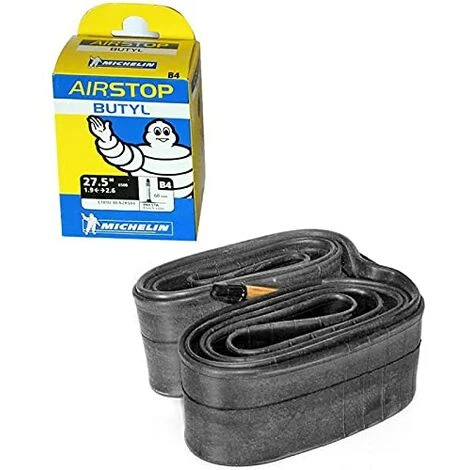 Michelin Airstop Camera D'aria Unisex, Nero (Black), 27.5 48/62-584, SV 60 Mm 4 Michelin Airstop Camera D'aria Unisex, Nero (Black), 27.5 48/62-584, SV 60 Mm - immagine 2