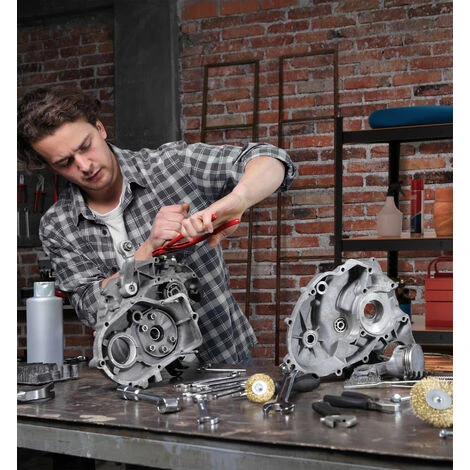 Relaxdays Scaffale In Acciaio, HxLxP: 180 X 100 X 50 Cm, 5 Ripiani Ad Alta Portata 1250 Kg, Per Garage E Cantina, Nero 5 Relaxdays Scaffale In Acciaio, HxLxP: 180 X 100 X 50 Cm, 5 Ripiani Ad Alta Portata 1250 Kg, Per Garage E Cantina, Nero - immagine 3