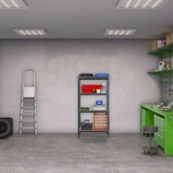 Relaxdays Scaffale In Acciaio, HxLxP 156 X 80 X 40 Cm, 4 Ripiani Ad Alta Portata 280 Kg, Per Garage E Cantina, Antracite -Offerta economica Michelin 72271522 2