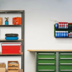 Relaxdays Scaffale In Acciaio, HxLxP: 180 X 100 X 41 Cm, 5 Ripiani Ad Alta Portata 1250 Kg, Per Garage E Cantina, Nero -Offerta economica Michelin 72271523 5