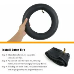 Camere D'aria 10 X 2125 (10 Pollici), Doppio Spessore, Valvola Rinforzata, Pneumatico Anti-pitting Anteriore/posteriore Scooter Elettrico 9 Camere D'aria 10 X 2125 (10 Pollici), Doppio Spessore, Valvola Rinforzata, Pneumatico Anti-pitting Anteriore/posteriore Scooter Elettrico -Offerta economica Michelin 74763430 3