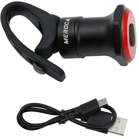 Fanale Posteriore Per Bici Intelligente Luce Freno Posteriore Fanale Posteriore Di Sicurezza Ricaricabile USB Impermeabile Torcia Posteriore Per Bicicletta 5 Fanale Posteriore Per Bici Intelligente Luce Freno Posteriore Fanale Posteriore Di Sicurezza Ricaricabile USB Impermeabile Torcia Posteriore Per Bicicletta - immagine 3
