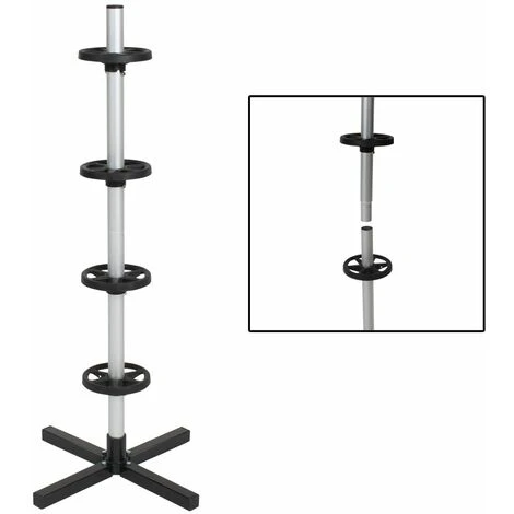 Albero Porta Pneumatici In Alluminio - Albero Portapneumatici, Portaruote Auto, Porta Pneumatici - Per Dimensioni Pneumatici 225 4 Albero Porta Pneumatici In Alluminio - Albero Portapneumatici, Portaruote Auto, Porta Pneumatici - Per Dimensioni Pneumatici 225 - immagine 2