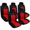 WOLTU 5 Pz Set Coprisedili Universali Auto Seat Cover Protege Sedile Rosso -Offerta economica Michelin 80879441 1