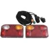 Luci Per Rimorchio 2 Pz Rosso 23x6x13 Cm 12V Lampadina Classica VidaXL -Offerta economica Michelin 81367759 1