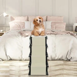 Scala Pieghevole Per Animali A 4 Gradini 101x76x47cm Beige -Offerta economica Michelin 82104827 4