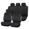 Coprisedili Auto Universali Nero Anteriore Posteriore Protezione Sedile CA-03714