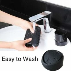 GTA Pattumiera Con Coperchio Portabicchieri Per Auto Lavabile In Silicone Car Kitchen Office Pattumiera (Nero) -Offerta economica Michelin 86171103 5