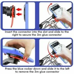 Quad Lock Out Front Bike Twist Mountain Cradle Ciclismo Accessori Per Sport All'aria Aperta -Offerta economica Michelin 86175600 3