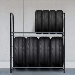 Scaffali Porta Pneumatici 4/8x Portagomme Auto Portagomme A Muro Portagomme A Muro Portagomme Caricabile Fino A 25kg Per Garage (portagomme) HENGMEI -Offerta economica Michelin 88136617 4