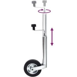 Ruotino Per Rimorchio 48 Mm Acciaio Zincato VidaXL -Offerta economica Michelin 90873298 4