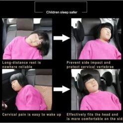 None Poggiatesta Regolabile Per Seggiolino Auto Poggiatesta Per Seggiolino Auto Supporto Per Il Collo Sedile Elastico Alto