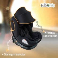 FableKids Seggiolino Auto Per Bambini Ruotabile A 360° Isofix 0-36 Kg -Offerta economica Michelin 94984027 5
