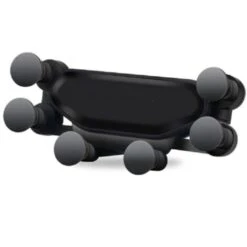 Trade Shop - Porta Cellulare Per Auto Supporto Telefono Staffa 6 Morsetti In Silicone Q-zj017