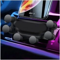 Trade Shop - Porta Cellulare Per Auto Supporto Telefono Staffa 6 Morsetti In Silicone Q-zj017 -Offerta economica Michelin 95102836 4