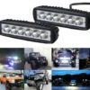 Faretto Da Lavoro A LED Barra LED 12V 18W 15cm Faretto LED Per Auto Impermeabile IP67 Faretto Fendinebbia Luci Da Lavoro A LED Per 4x4 Motocicletta Camion Trattore SUV Barca -Offerta economica Michelin 95468071 1