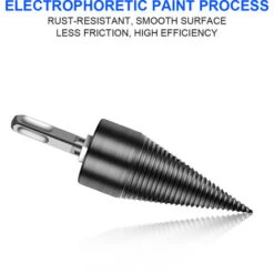 Punta Da Trapano Per Spaccalegna Punta Da Trapano Per Spaccalegna Per Legna Da Ardere Cacciavite A Cono Per Trapano Per Impieghi Gravosi 42 Mm Con Gambo Quadrato Rimovibile -Offerta economica Michelin 96716425 2