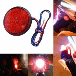 Luci A LED Per Rimorchio, 2 Pezzi Fanale Posteriore Per Rimorchio Luci A LED Luce ITeno Riflettore Rotondo LED 12V Luce Di Posizione A LED Per Camion Moto Automobilistico (Rosso ， 2 Pezzi) -Offerta economica Michelin 97078253 4