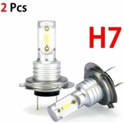 H7 LED Lampadine Per Fari Kit Hi/Lo Beam 8000LM 6000K Super Bright Interior Design Accessori Auto