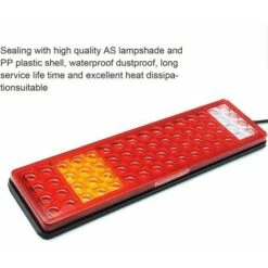 Kit Luci Per Rimorchio A LED, Set Di 2 19 Luci Posteriori A LED Per Furgone Con Rimorchio Per Auto Impermeabile 12V -Offerta economica Michelin 98113704 2