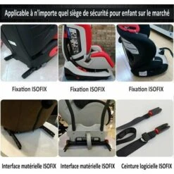 Attrezzi Staffa ISOFIX Universale Per Auto -Offerta economica Michelin 98123752 5