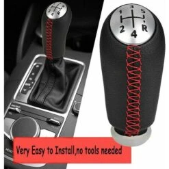 5 Velocità Di Cambio Manuale Pelle Universale Per Renault MEGane 2 Clio 3 SCENic 2 Kangoo Scatola A Leva Per Auto Rosso -Offerta economica Michelin 98230749 4